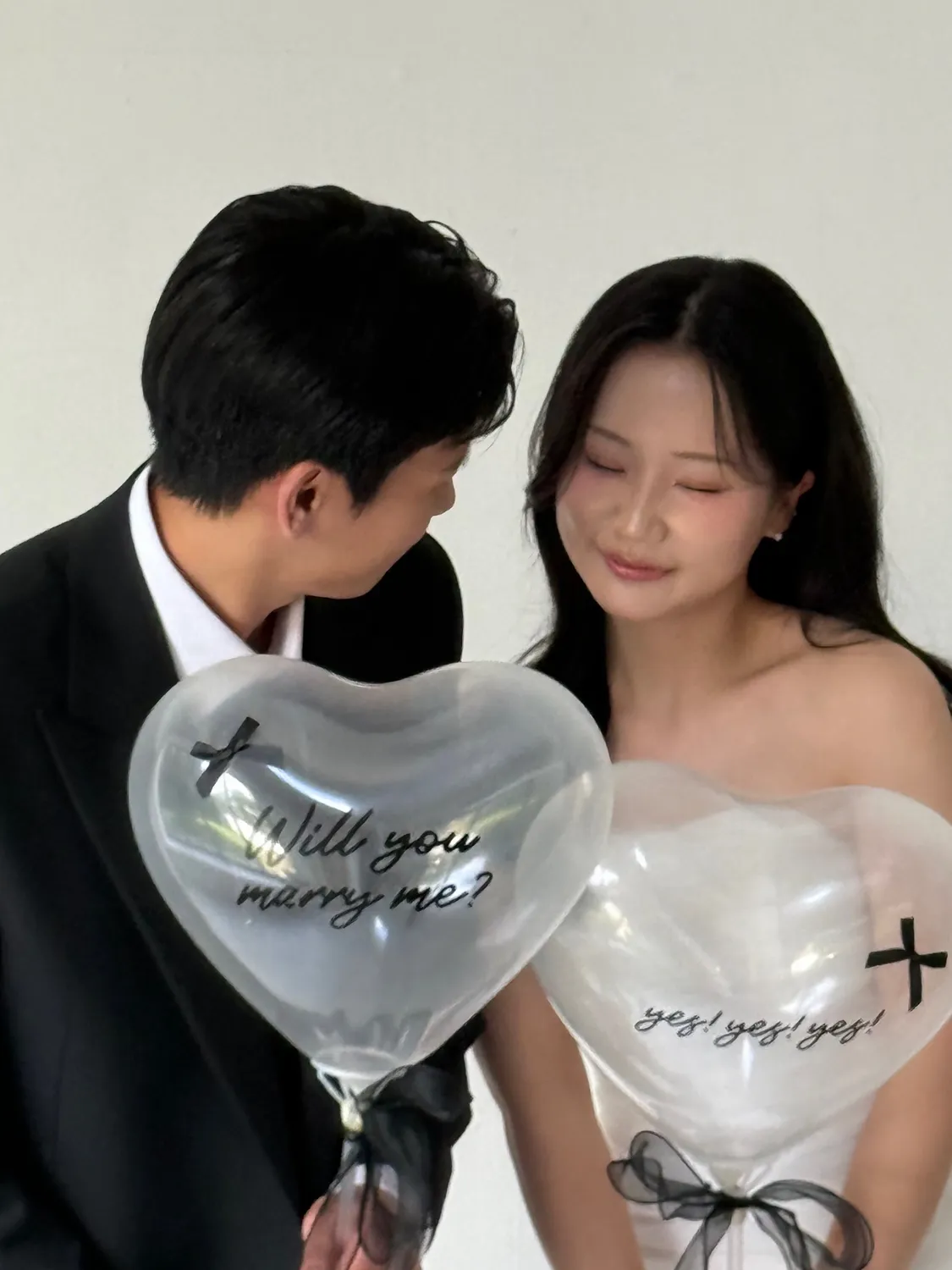 Proposal shoot couple hair & makeup · Daylean